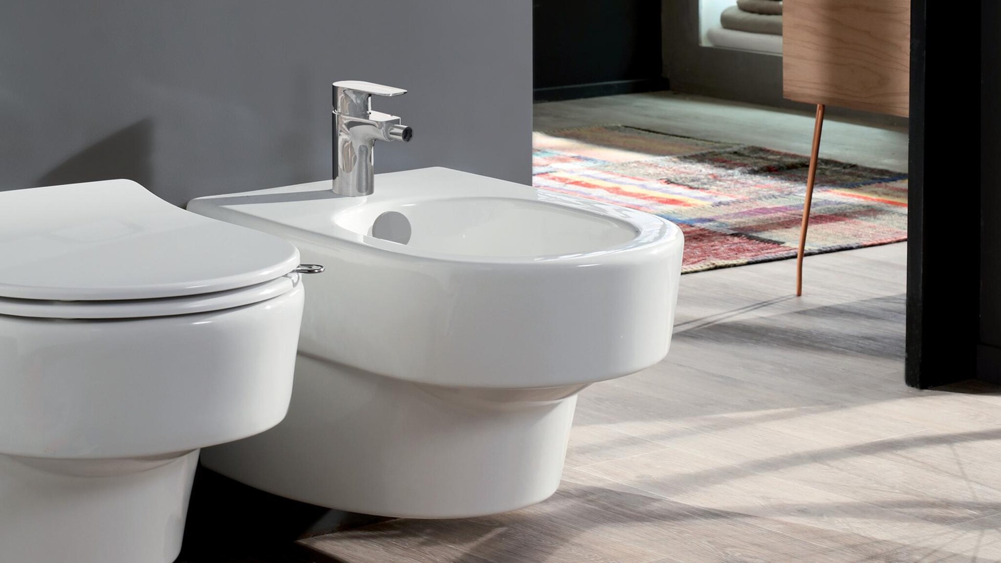 de bidet à bec fixe ou orientable Jacob Delafon